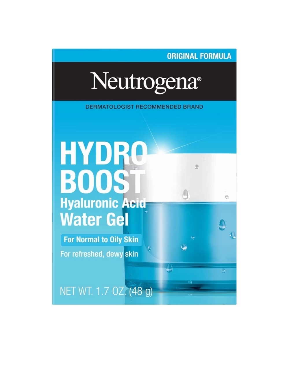Neutrogena Hydro Boost Moisturizing Gel Cream - Blue